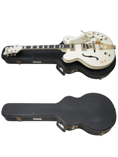 Vintage Gretsch White Falcon 7594 Signed by Neil Young - USA 1972