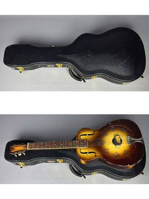 Vintage National Triolian Square Neck - USA c.1933