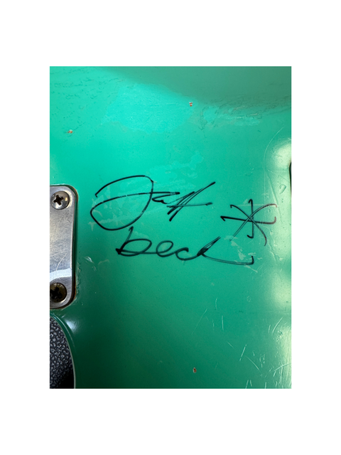 Fender Custom Shop '60 Stratocaster Cunetto Relic Signed by Jeff Beck - USA 1996