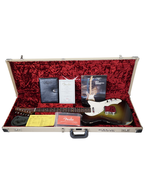 SOLD - Fender Custom Shop 1950's Thinline Telecaster Relic - USA 2017