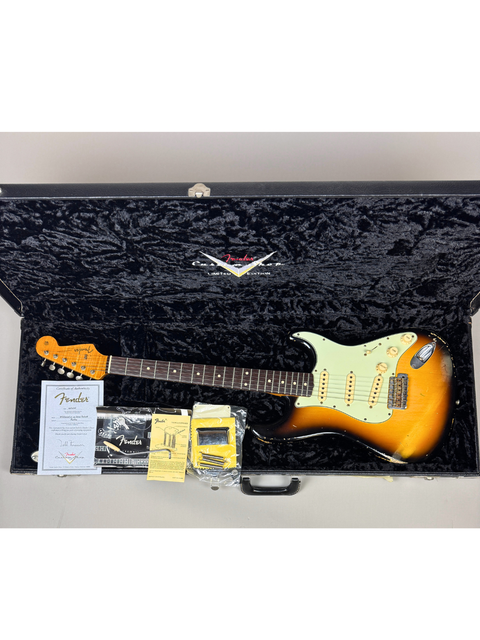 SOLD - Fender Masterbuilt Todd Krause Wildwood 10 '59 Stratocaster Relic Brazilian Board - USA 2008