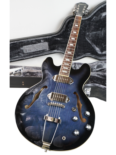 Epiphone Gary Clark Jr. "Blak & Blu" Casino - 2015