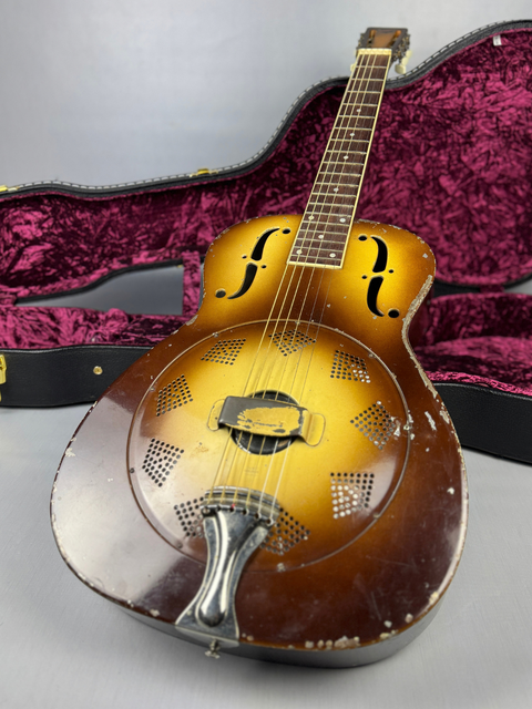 Vintage National Triolian Square Neck - USA c.1933