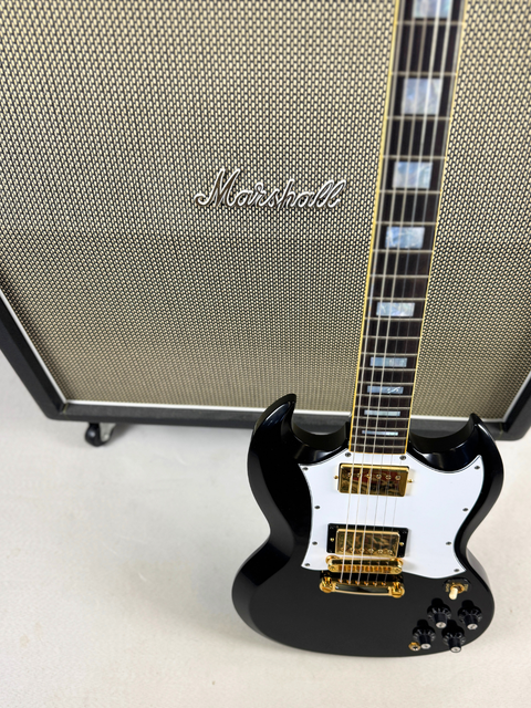 Gibson Custom Shop SG Custom with 'Back in Black' Upgrades - USA 2022
