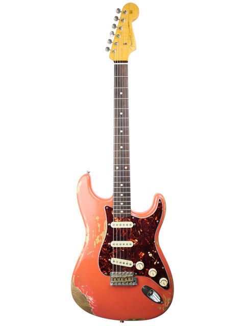 SOLD - Fender Custom Shop '60 Stratocaster Relic in Aged Tahitian Coral - USA 2017