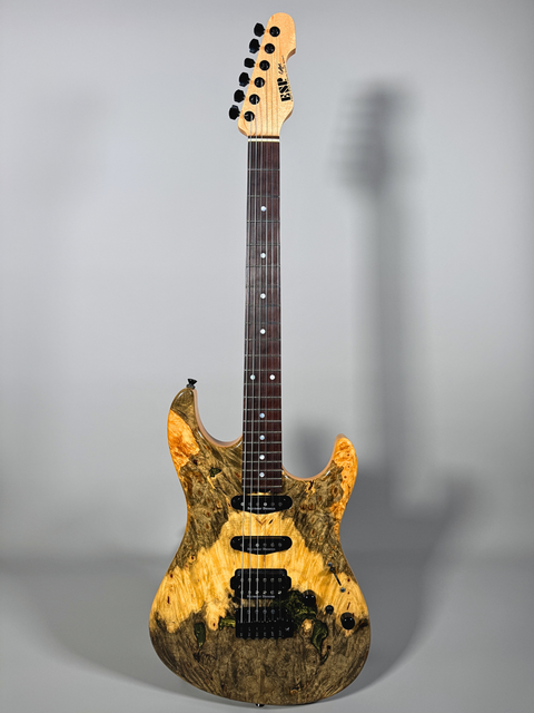 ESP Snapper CTM Custom Shop Buckeye Burl HR - Japan 2022
