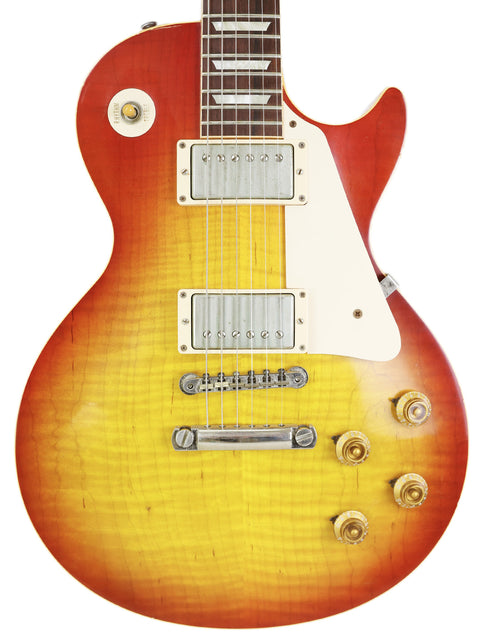 SOLD - Gibson 50th Anniversary '58 Les Paul Standard Flame Top Reissue LPR-8 Tom Murphy Aged - USA 2008