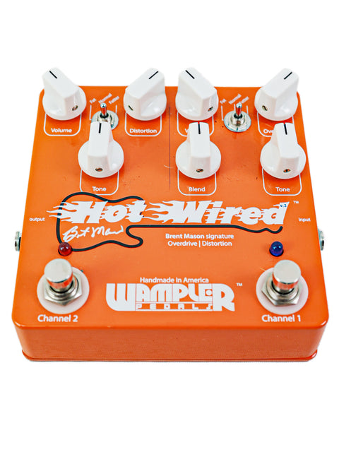 Wampler Brent Mason Hot-Wired Overdrive/Distortion Pedal V.1 - USA 2012
