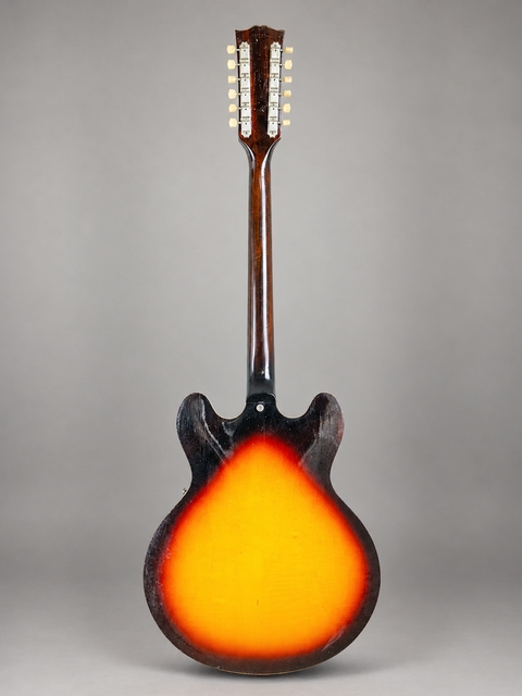 Vintage Gibson ES-335 12-String - USA 1967 — full rear view