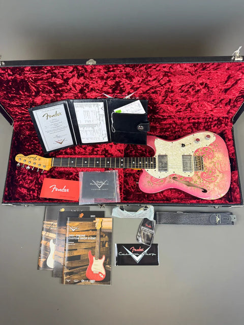 Fender Custom Shop 72' Reissue Telecaster Thinline Relic - USA 2021