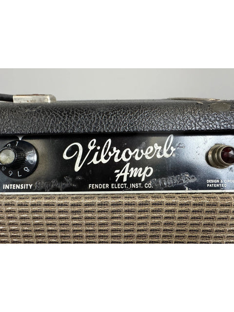 Vintage Fender Vibroverb w/ Factory JBL Speaker - USA 1964