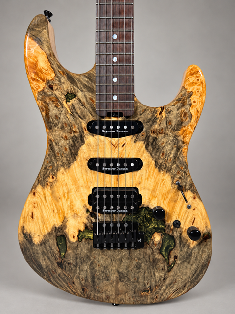 ESP Snapper CTM Custom Shop Buckeye Burl HR - Japan 2022, photo 2 of 13