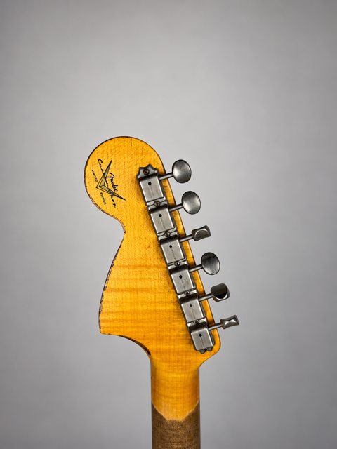Fender Custom Shop Limited Edition Big Head Stratocaster Super Heavy Relic Aged Fiesta Red - USA 2019, photo 6 of 13