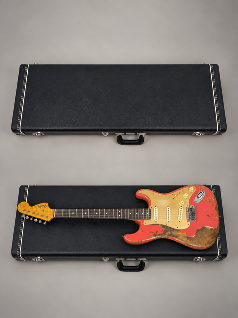 Fender Custom Shop Limited Edition Big Head Stratocaster Super Heavy Relic Aged Fiesta Red - USA 2019, photo 11 of 13