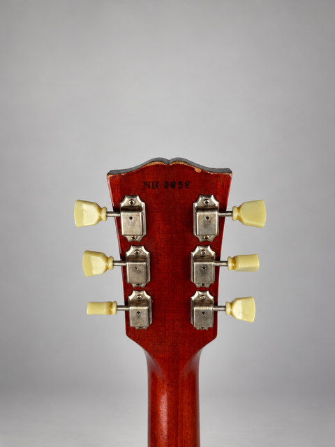 26237 26237 Gibson Nachoburst Les Paul – rear headstock