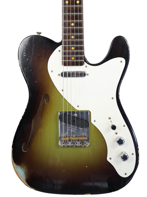 SOLD - Fender Custom Shop 1950's Thinline Telecaster Relic - USA 2017