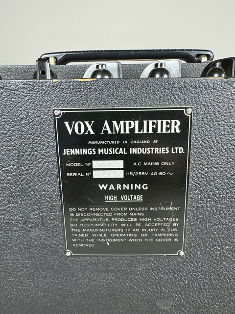 Vintage VOX AC-30 Non Top Boost - UK 1964/65