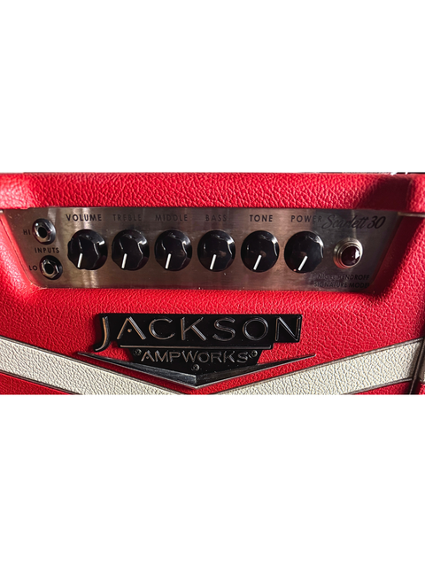 Jackson Ampworks Scarlett 30 Nigel Hendroff Signature w/ Cabinet - AUS 2017