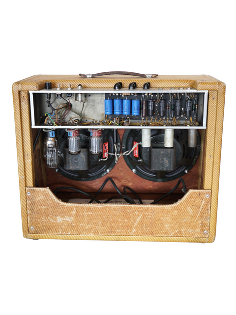 Vintage Fender Super Amp 2 x 10" Combo 5C4 Circuit - USA 1954