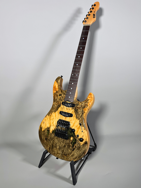 ESP Snapper CTM Custom Shop Buckeye Burl HR - Japan 2022