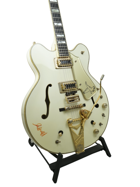 Vintage Gretsch White Falcon 7594 Signed by Neil Young - USA 1972