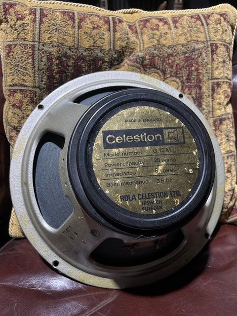 Celestion G12M Greenback Speaker - 12"