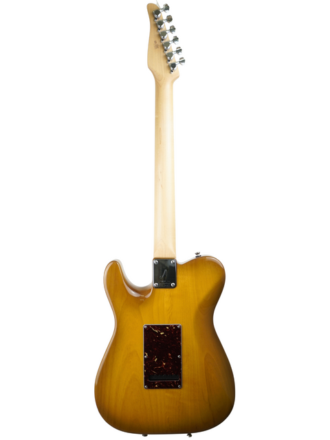 A stunning Tom Anderson Hollow T Classic guitar from 2005, highlighting its elegant wooden body and neck for a timeless look.