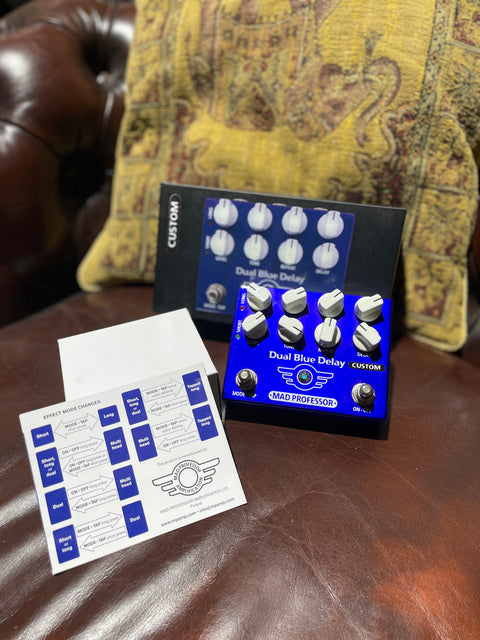Mad Professor Dual Blue Delay Custom - FIN 2017