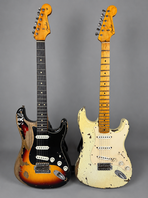 Fender Masterbuilt John Cruz Vaughan Brothers Guitar Set 1 of 30 - USA 2018