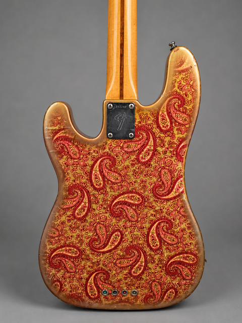 Vintage Telecaster Bass Pink Paisley ex. Steve Kilbey - USA 1968