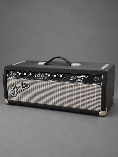 Fender Bassman Head - USA 1972 (Blackface Panel)