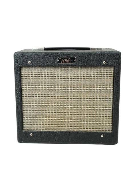 Classic 1964 Fender Champ 5F1 tube amp, a vintage gem known for its warm tones and iconic design.