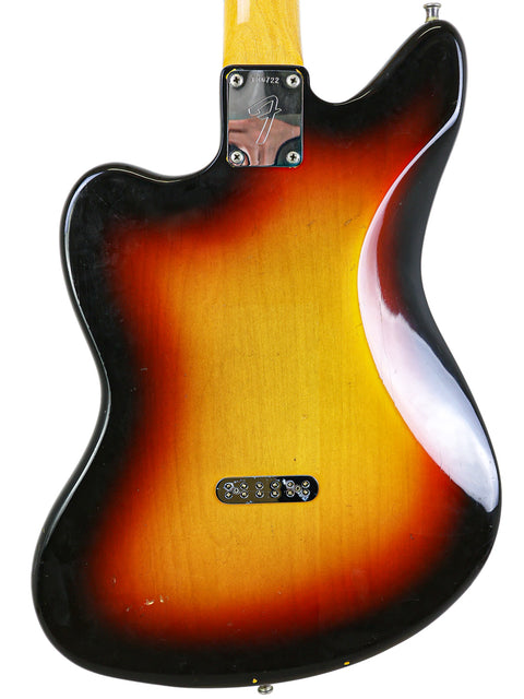 Classic 1966 Fender Electric XII guitar with a striking sunburst finish, highlighting its vintage charm and style.