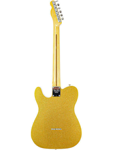 Gold Fender American Standard Telecaster electric guitar, complete with Txxx Custom Thinline '72 Partscaster and B5 Bigsby.