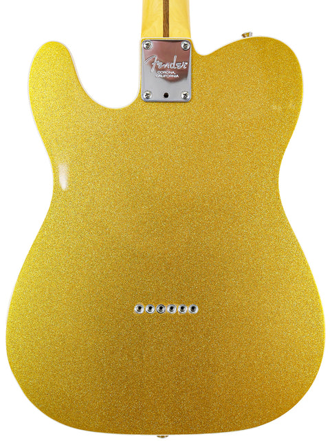 Gorgeous goldburst Fender American Standard Telecaster, showcasing a Txxx Custom Thinline '72 Partscaster with B5 Bigsby.