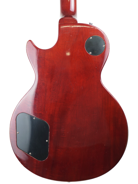 Gorgeous red guitar featuring a black pickguard, the Gibson Les Paul '59 Reissue is a must-have for serious players.
