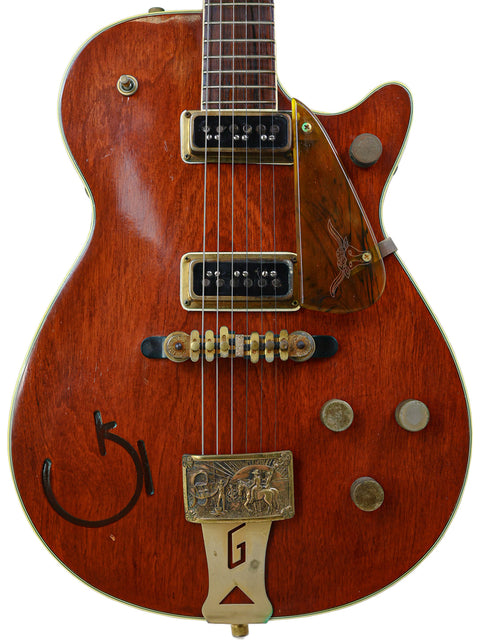 Gretsch G-60 electric guitar, model 6130 Roundup from 1955, exemplifying vintage style and exceptional quality.