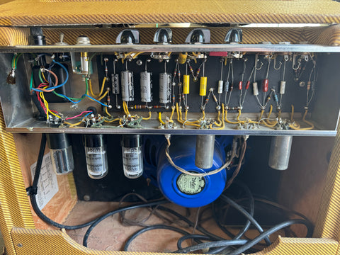 Vintage Fender Vibrolux 5F11 Narrow Panel Tweed Combo - USA 1959