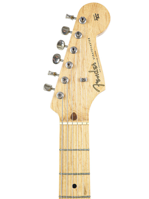 Iconic 1958 Fender American Stratocaster electric guitar, a vintage masterpiece celebrated for its rich sound and design.