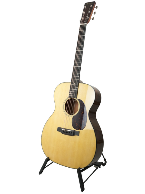 Martin Luther King Jr. inspired acoustic guitar, model Martin 000-18, showcasing a unique 2023 style.