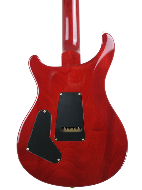 PRS Custom 24 Brazilian Limited 427/500, a stunning red electric guitar with a contrasting black pickguard, USA 2004 edition.