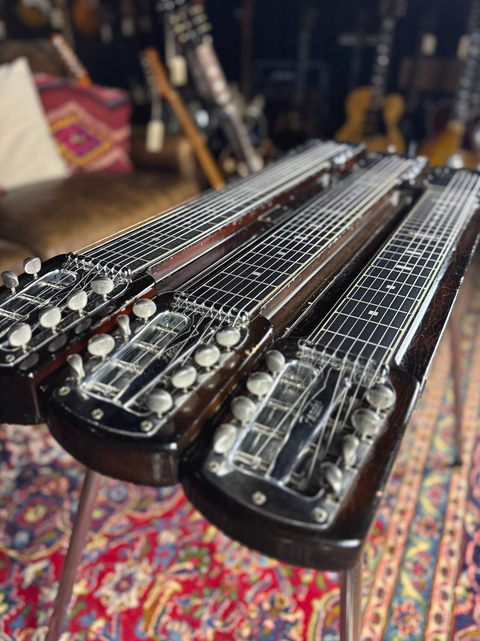 SOLD - Vintage Fender Stringmaster T8 Triple Neck Console Steel - USA 1964