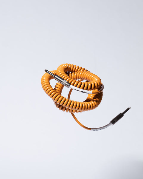 Voltage Cable Co. Vintage Straight to Straight Coil Cable 30ft - Caramel