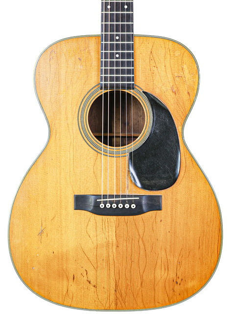 Vintage 1951 Martin D-18E acoustic guitar, showcasing its classic design and craftsmanship, perfect for collectors and musicians.