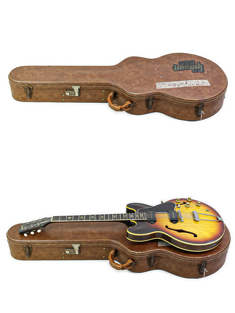 Vintage 1964 Gibson Les Paul electric guitar, a true icon of music history, known for its exceptional craftsmanship and sound.