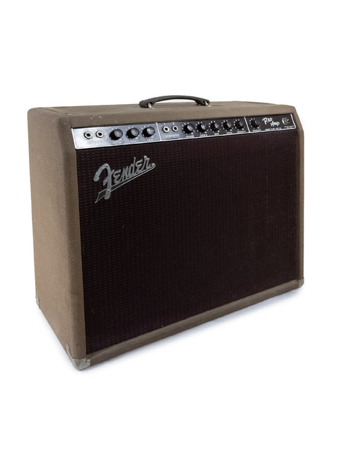 1961 Vintage Fender Brownface Pro Amp, a 30W tube amplifier known for its iconic sound and classic design.