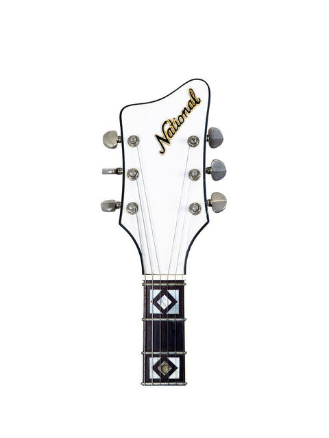 1962 National Valco Glenwood Model 99 guitar, featuring a classic body shape and unique vintage appeal.