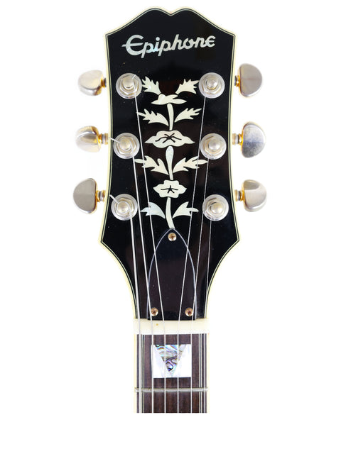 Celebrating 50 years, the Epiphone 1962 Sheraton E212T Reissue features a classic design and stunning craftsmanship.