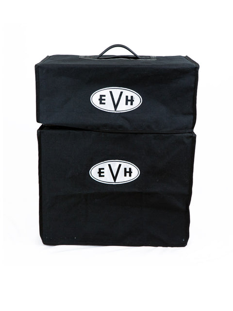 EVH series black cover tailored for the 2014 USA 5150 III 50 Watt Amp Head and Cabinet.