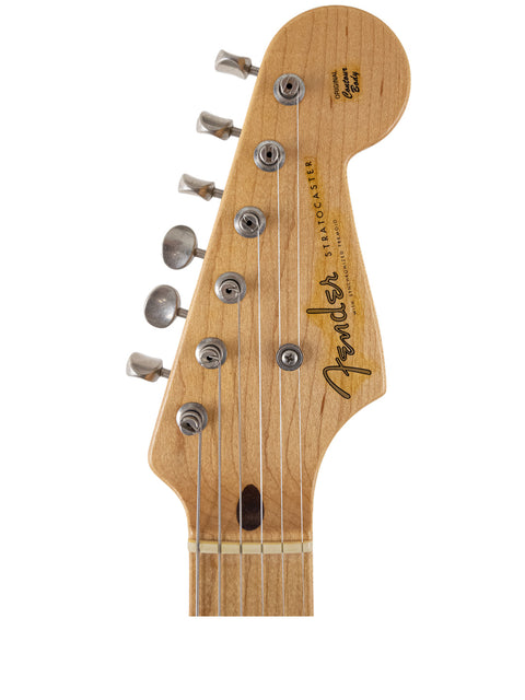 Fender Custom Shop 1954 Stratocaster electric guitar, Masterbuilt by Yuriy Shishkov, showcasing a classic design from 2004.